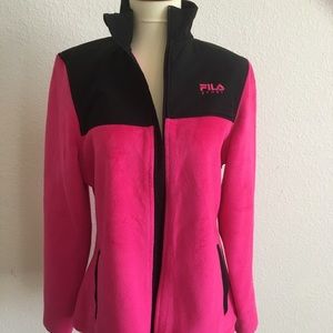 FILA Pink Fleece Jacket